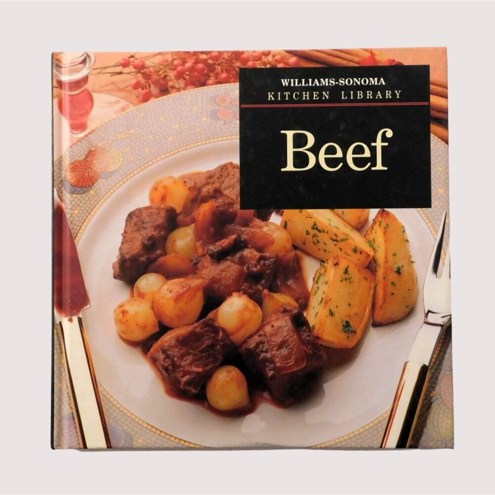 Williams Sonoma Kitchen Library Beef Cookbook by Joyce Goldstein 1993 Hardcover